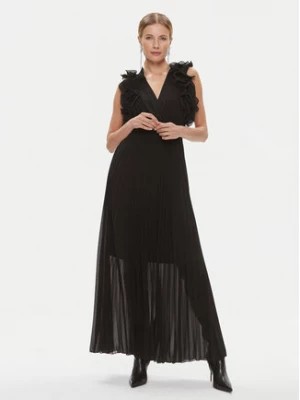 Zdjęcie produktu ViCOLO Sukienka wieczorowa TR0635 Czarny Regular Fit