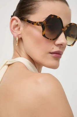 Zdjęcie produktu Vivienne Westwood okulary przeciwsłoneczne damskie kolor brązowy VW5018127