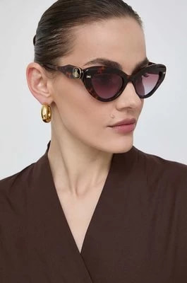 Zdjęcie produktu Vivienne Westwood okulary przeciwsłoneczne damskie kolor brązowy VW5053110