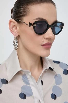Zdjęcie produktu Vivienne Westwood okulary przeciwsłoneczne damskie kolor czarny VW5060001