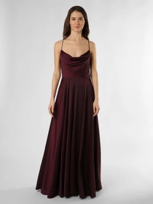 Zdjęcie produktu VM Damska sukienka wieczorowa Kobiety Sztuczne włókno czerwony|lila jednolity,