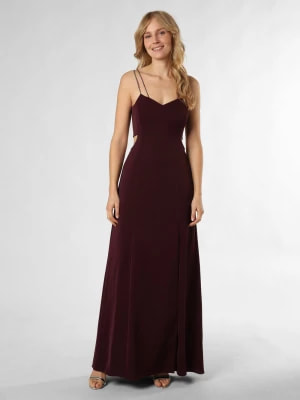 Zdjęcie produktu VM Damska sukienka wieczorowa Kobiety Sztuczne włókno lila jednolity,