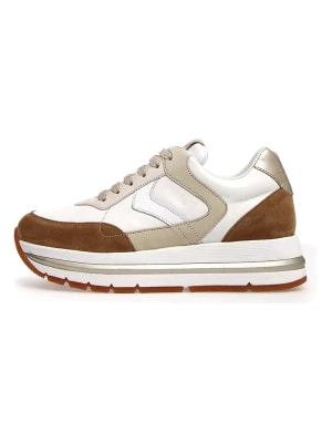 Zdjęcie produktu Voile Blanche Sneakersy w kolorze biało-beżowo-brązowym rozmiar: 38