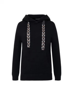 Zdjęcie produktu HEXELINE Wełniany sweter w kolorze czarnym rozmiar: onesize