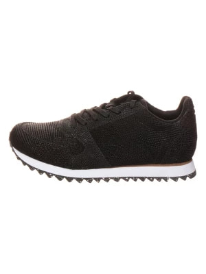 Zdjęcie produktu WODEN Skórzane sneakersy "Ydun Pearl II" w kolorze czarnym rozmiar: 37