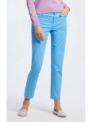 Zdjęcie produktu Wólczanka Spodnie w kolorze niebieskim rozmiar: 36