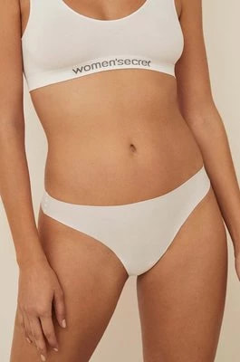 Zdjęcie produktu women'secret stringi 2-pack kolor biały