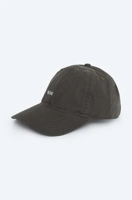 Zdjęcie produktu Wood Wood czapka z daszkiem bawełniana Low profile twill cap kolor zielony gładka 12110804.7083