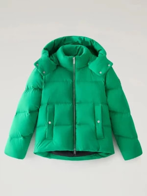 Zdjęcie produktu Woolrich Kurtka puchowa w kolorze zielonym rozmiar: S