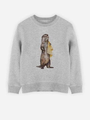 Zdjęcie produktu WOOOP Bluza "Otter" w kolorze szarym rozmiar: 152