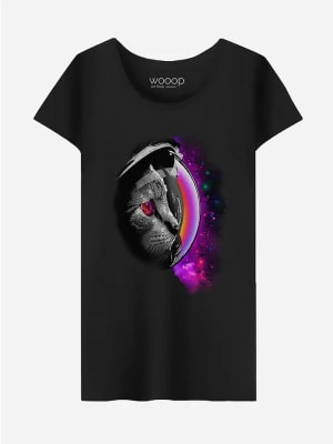 Zdjęcie produktu WOOOP Koszulka "Infikitty" w kolorze czarnym rozmiar: M
