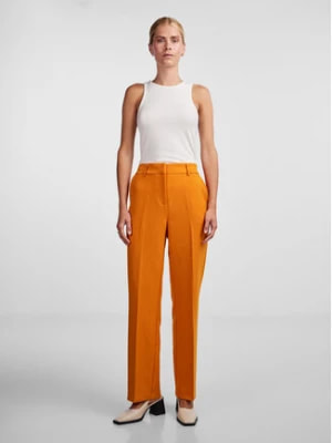 Zdjęcie produktu YAS Spodnie materiałowe Likka 26030744 Pomarańczowy Regular Fit