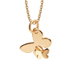 Zdjęcie produktu Zawieszka złota - motyle - Molly Molly - Biżuteria YES