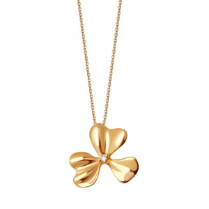 Zdjęcie produktu Zawieszka złota z cyrkonią - kwiat - Femini Femini - Biżuteria YES