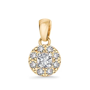 Zdjęcie produktu Zawieszka złota z diamentami - Metropolitan Metropolitan - Biżuteria YES
