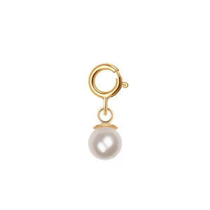 Zdjęcie produktu Zawieszka złota z perłą - kulka - YES Charms YES Charms - Biżuteria YES