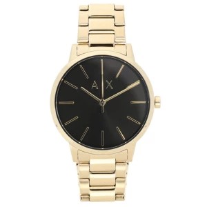 Zdjęcie produktu Zestaw zegarek i bransoletka Armani Exchange Cayde Gift Set AX7119 Gold/Gold