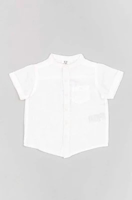 Zdjęcie produktu zippy koszula niemowlęca kolor biały