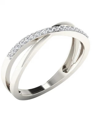 Zdjęcie produktu Vittoria Jewels Złoty pierścionek z diamentami rozmiar: 49