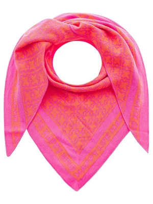 Zdjęcie produktu Zwillingsherz Chusta trójkątna "Happy Life" w kolorze różowym - 200 x 100 cm rozmiar: onesize