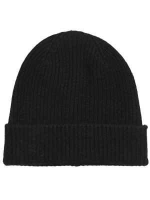 Zdjęcie produktu Zwillingsherz Kaszmirowa czapka w kolorze czarnym rozmiar: onesize