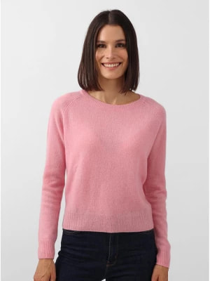 Zdjęcie produktu Zwillingsherz Kaszmirowy sweter w kolorze jasnoróżowym rozmiar: M