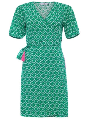 Zdjęcie produktu Zwillingsherz Sukienka "Ivana" w kolorze zielonym rozmiar: L/XL