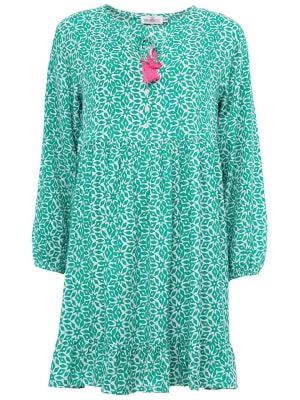 Zdjęcie produktu Zwillingsherz Sukienka "Melody" w kolorze turkusowym rozmiar: L/XL