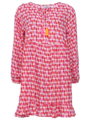 Zdjęcie produktu Zwillingsherz Sukienka "Vivienne" w kolorze różowo-czerwonym rozmiar: S/M