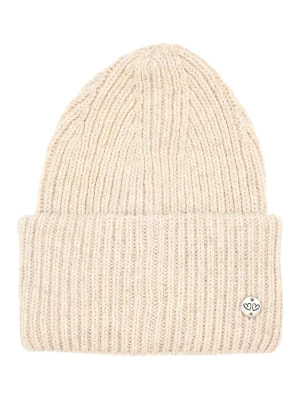Zdjęcie produktu Zwillingsherz Wełniana czapka "Monika" w kolorze beżowym rozmiar: onesize